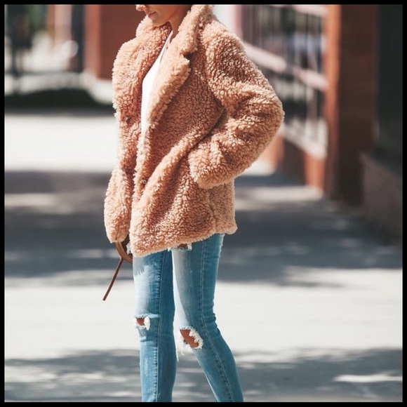 Fuzzy Sherpa Jacket - Picture 2 of 4